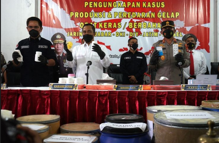 Ngeri, Pengungkapan Kasus Obat Keras di DIY Terbesar di Indonesia